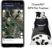 Enhanced Waterproof Tag Pet Tracker Mini Realtime GPS Tracking Device Size:XS