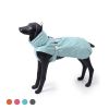 New Style Dog Winter Jacket with Waterproof Warm Polyester Filling Fabric (Blue, size L)