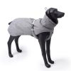 New Style Dog Winter Jacket with Waterproof Warm Polyester Filling Fabric (gray, size S)