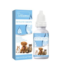 Yegbong Pet Eye Drops, Cats And Dogs Eye Cleaning Care Pet Eye Wash Tear Stain