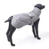 New Style Dog Winter Jacket with Waterproof Warm Polyester Filling Fabric (gray, size S)