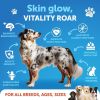 Salmon Oil for Dogs Omega 3 for Dogs 8 FL OZ Wild Alaskan Salmon Fish Oil Natural EPA & DHA Fatty Acids for Skin & Coat Allergy Joint & Bone Health