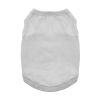100% Cotton Dog Tanks - Glacier Gray