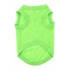 100% Cotton Dog Tanks - Green Flash