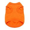 100% Cotton Dog Tanks - Sunset Orange