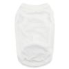 100% Cotton Dog Tanks - White