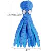 Plush Octopus Soft Dog Stuffed For Dog, Chew Toys Interactive Dog Supplies Fleece Dog Squeaky Toys