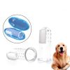 Popular Silicone Dog Toothbrush Pet Toothbrush Finger Cover Cat And Dog General Finger Toothbrush