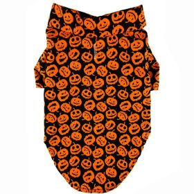Halloween Jack-O-Lantern Camp Shirt (Option: XX-Small)